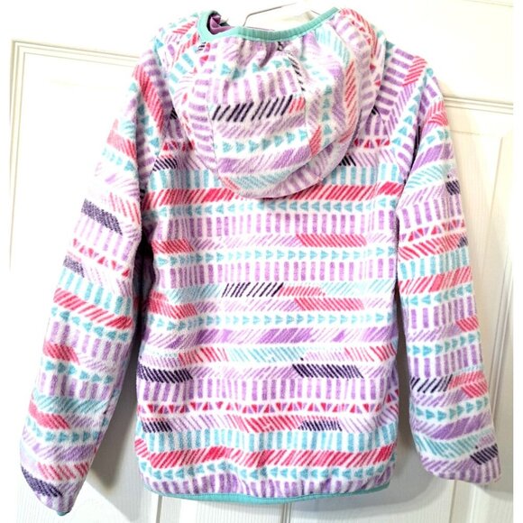 Eddie Bauer Girl's XS (5/6) Multicolor Reversible Full Zip Lightweight Jacket - Picture 5 of 10
